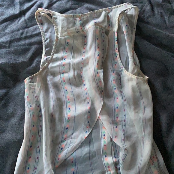 sheer forever 21 blouse - Picture 2 of 3